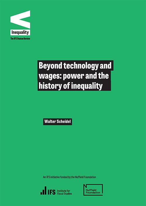 Power and the history of inequality cover