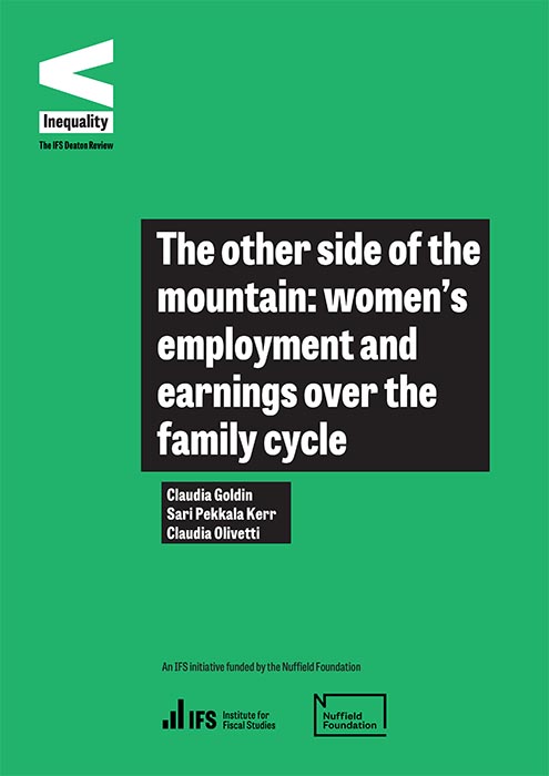 The other side of the mountain: women’s employment and earnings over the family cycle