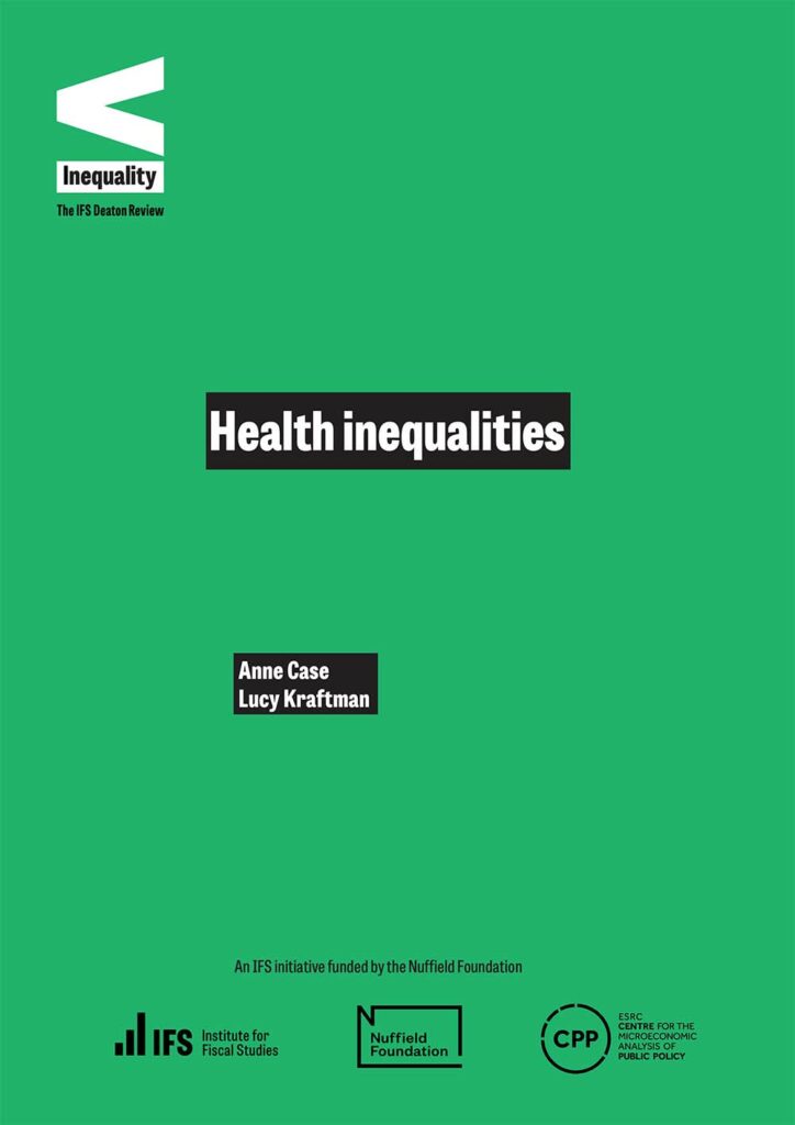 Cover of Health Inequalities