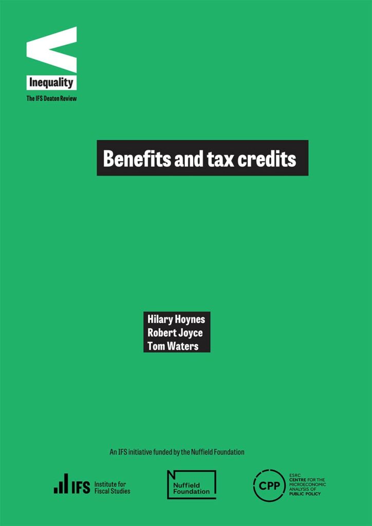 Cover-Benefits and-taxcredits-IFS-Deaton-Review-of-Inequality