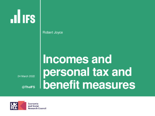 Image representing the file: Incomes and personal tax and benefit measures by Robert Joyce