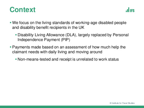 Image representing the file: Living standards of disability benefit recipients