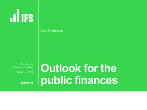 Image representing the file: Slides on the public finances