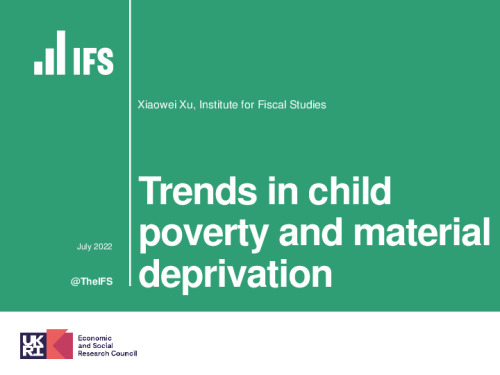 Image representing the file: Trends in child poverty and material deprivation