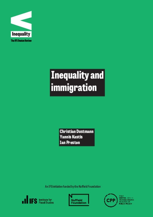 Image representing the file: Inequality and immigration