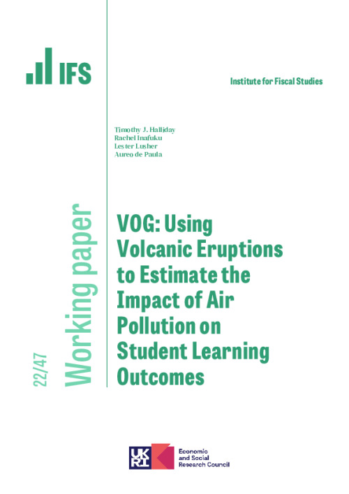 Image representing the file: WP2247 VOG: Using Volcanic Eruptions to Estimate the Impact of Air Pollution on Student Learning Outcomes