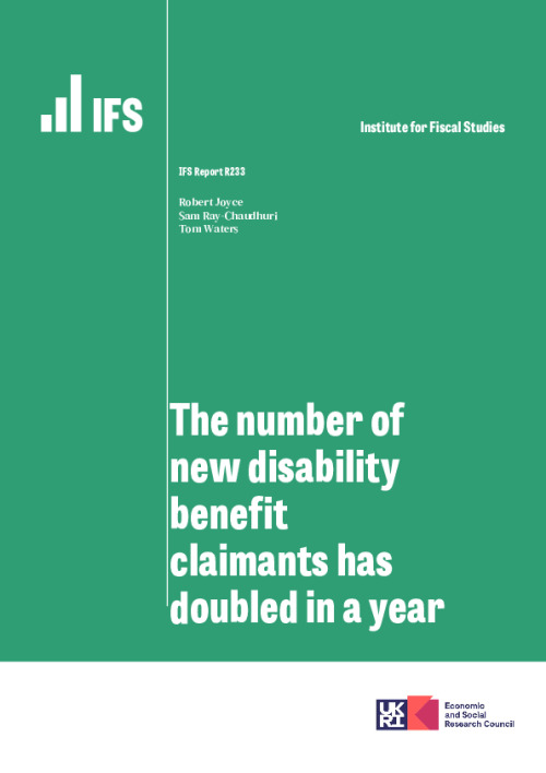 Image representing the file: The number of new disability claimants has doubled in a year