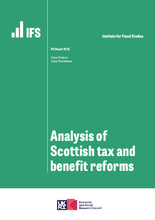 Image representing the file: Analysis of Scottish tax and benefit reforms