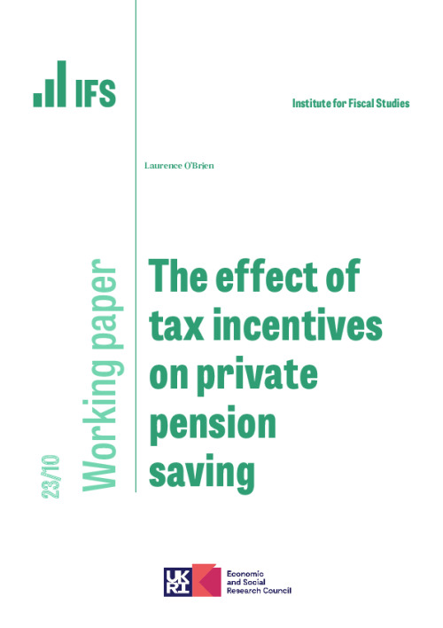 Image representing the file: WP202310-The-effect-of-tax-incentives-on-private-pension-savings.pdf
