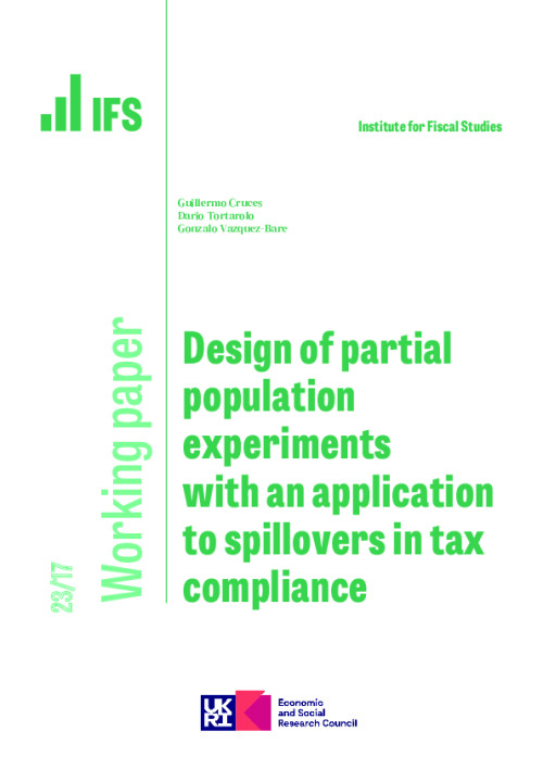 Image representing the file: WP202317-Design-of-partial-population-experiments-with-an-application-to-spillovers-in-tax-compliance.pdf