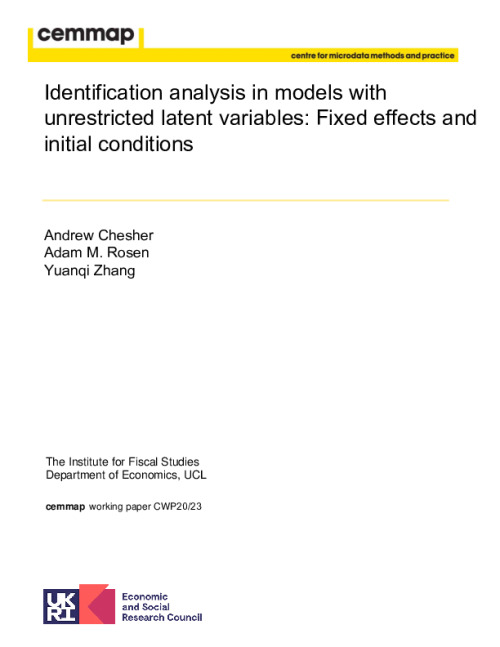 Seminars – Latent Variable Models