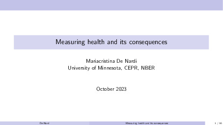 Image representing the file: Download Mariacristina De Nardi's slides