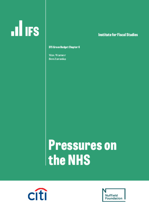 Image representing the file: Pressures on the NHS