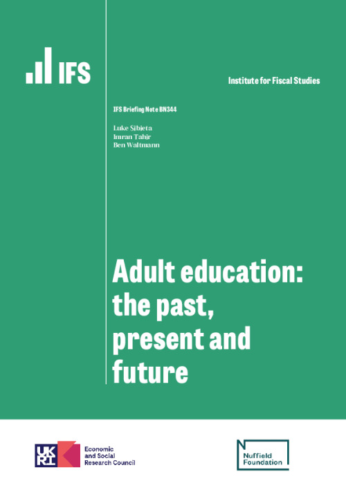 Image representing the file: Adult education: the past, present and future