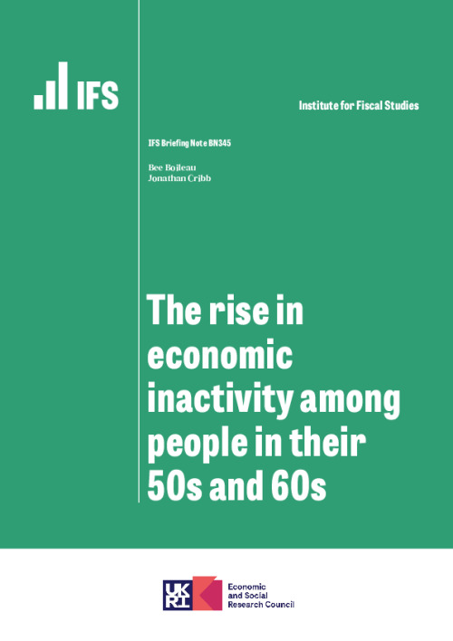 Image representing the file: The rise in economic inactivity among people in their 50s and 60s
