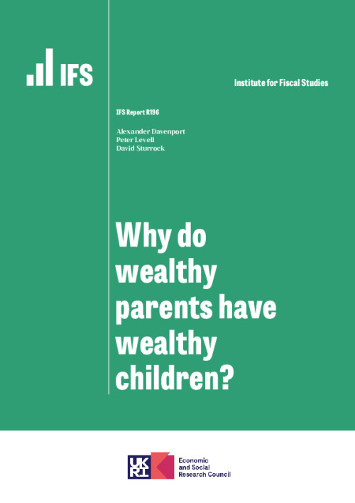 Image representing the file: Why do wealthy parents have wealthy children?