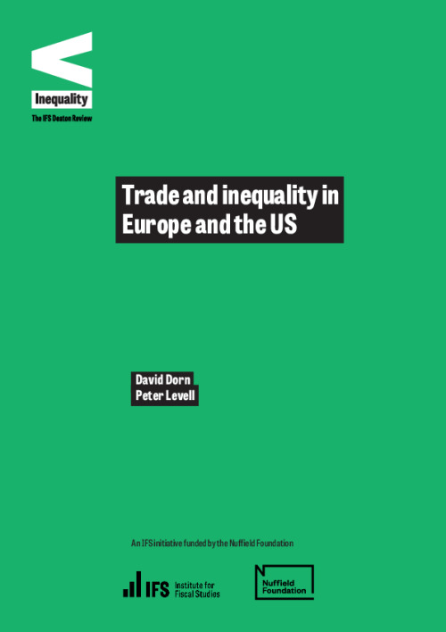 Image representing the file: Trade and inequality in Europe and the US