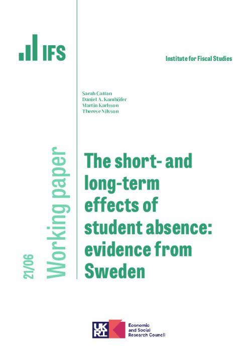 Image representing the file: WP202106-The-short-and-long-term-effects-of-student-absence-evidence-from-Sweden.pdf