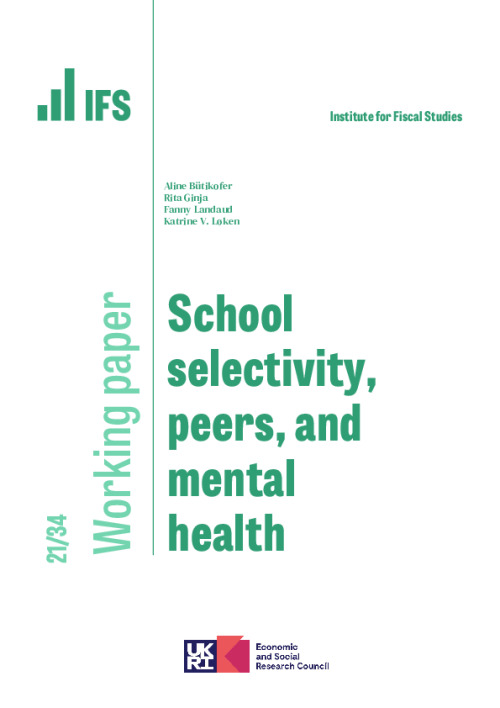 Image representing the file: WP202134-School-selectivity-peers-and-mental-health.pdf