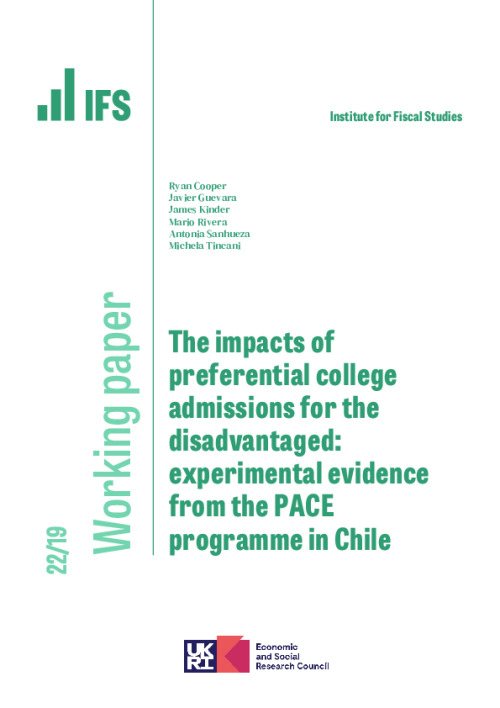 Image representing the file: WP202219-The-impacts-of-preferential-college-admissions-for-the-disadvantaged-experimental-evidence-from-the-PACE-programme-in-Chile.pdf