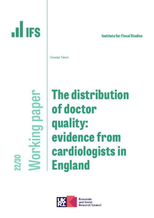 Image representing the file: The distribution of doctor quality: evidence from cardiologists in England
