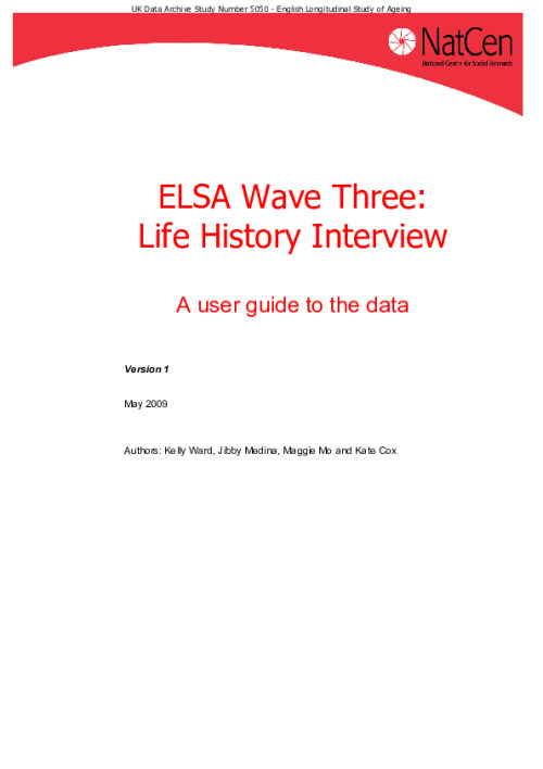 Image representing the file: Wave_3_Life_History_User_Guide.pdf
