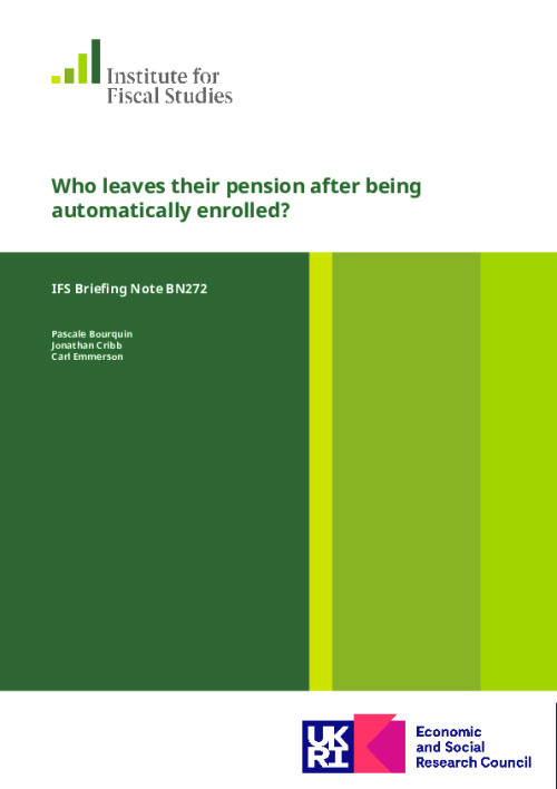 Image representing the file: Who-leaves-their-pension-after-being-automatically-enrolled-BN272.pdf
