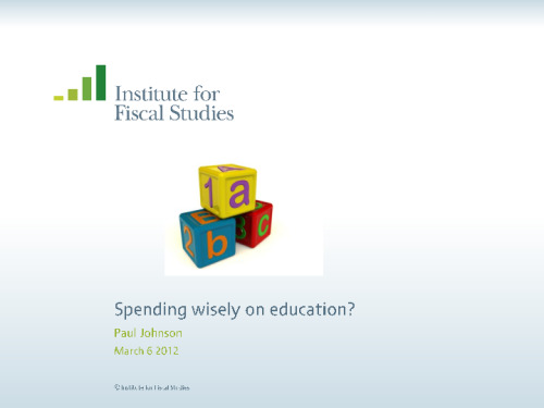 Image representing the file: spending on education paul johnson parliamentary skills group.pdf