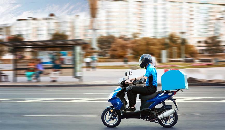 Delivery Biker