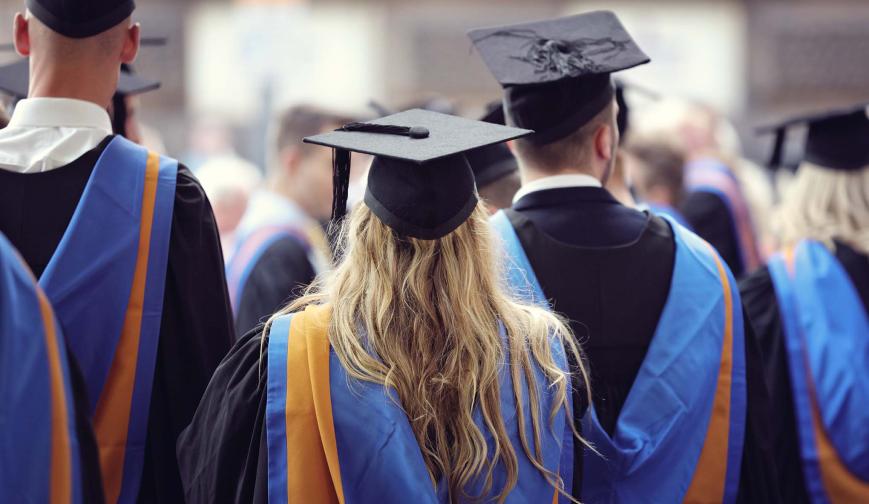 Female graduate