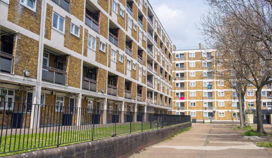 UK housing block