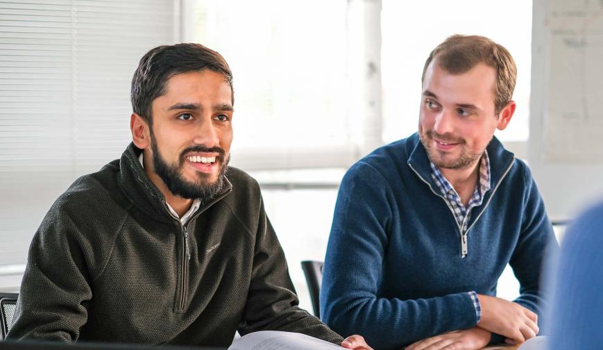 IFS staff in the office