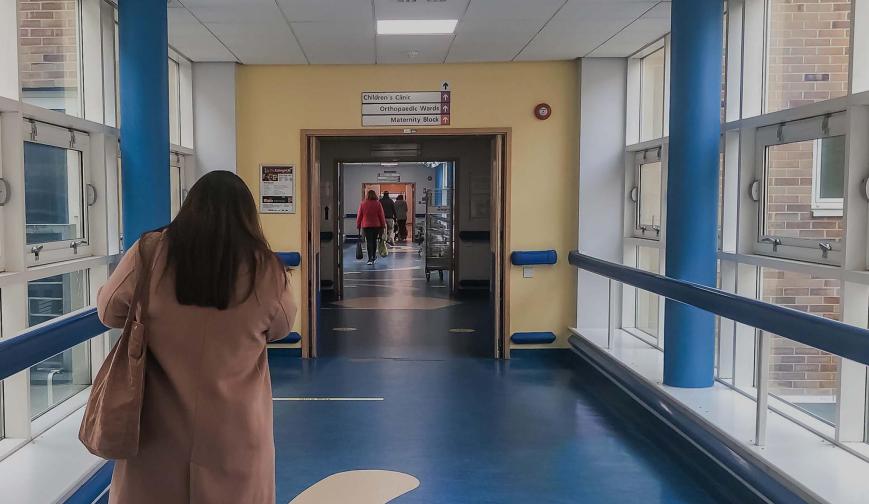 Hospital corridor