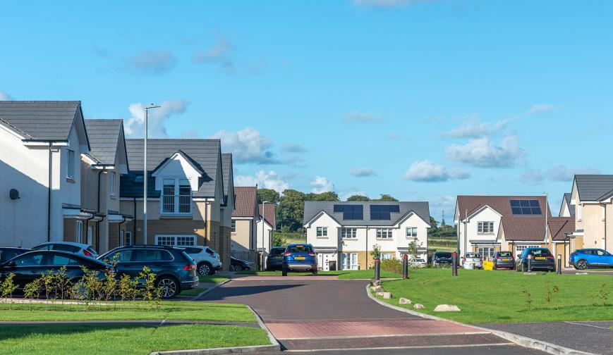 Scottish housing estate