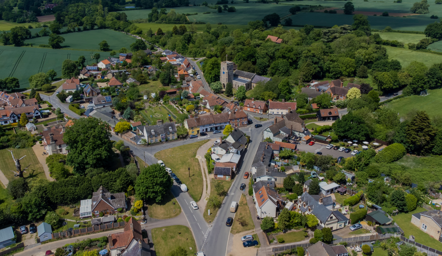 Town from above