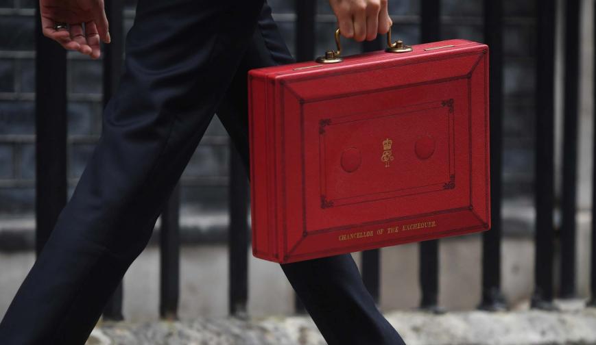 The chancellor's briefcase