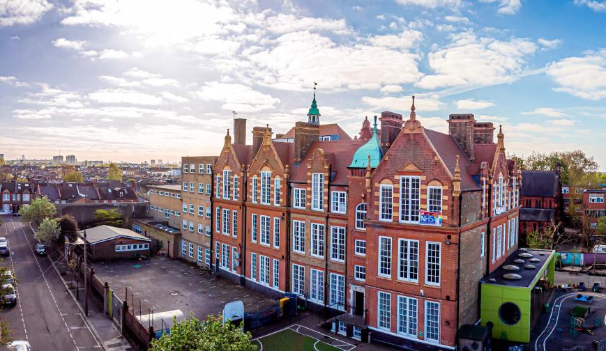 School building in London