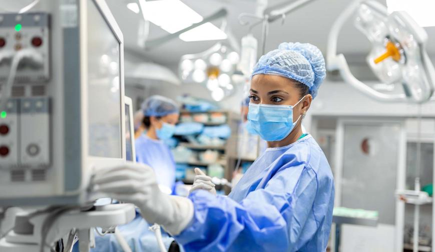Doctor in surgery