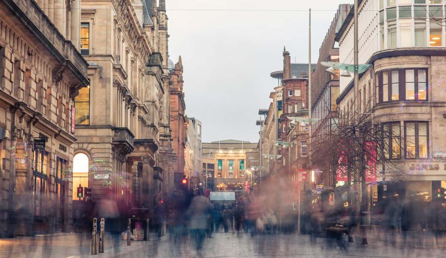 Street in Scotland