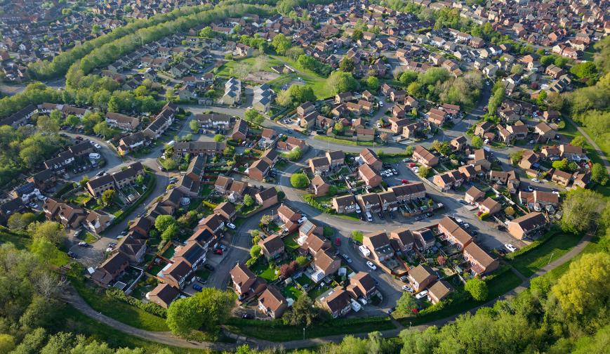 Village from above