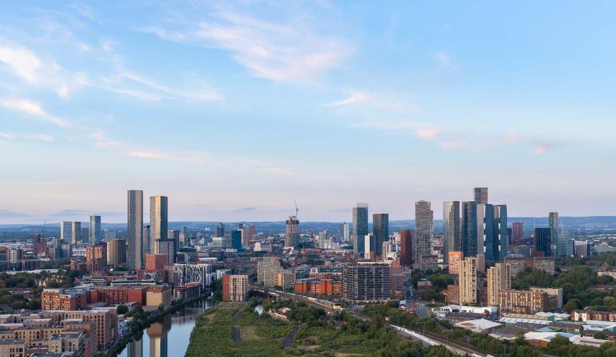Manchester skyline