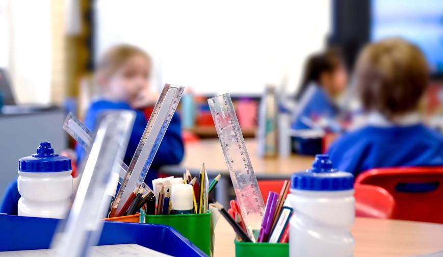 Primary school classroom