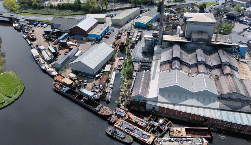 Factory on the river