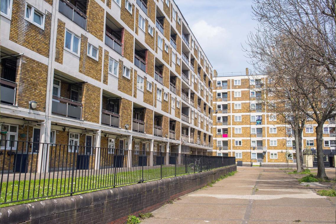 UK housing block