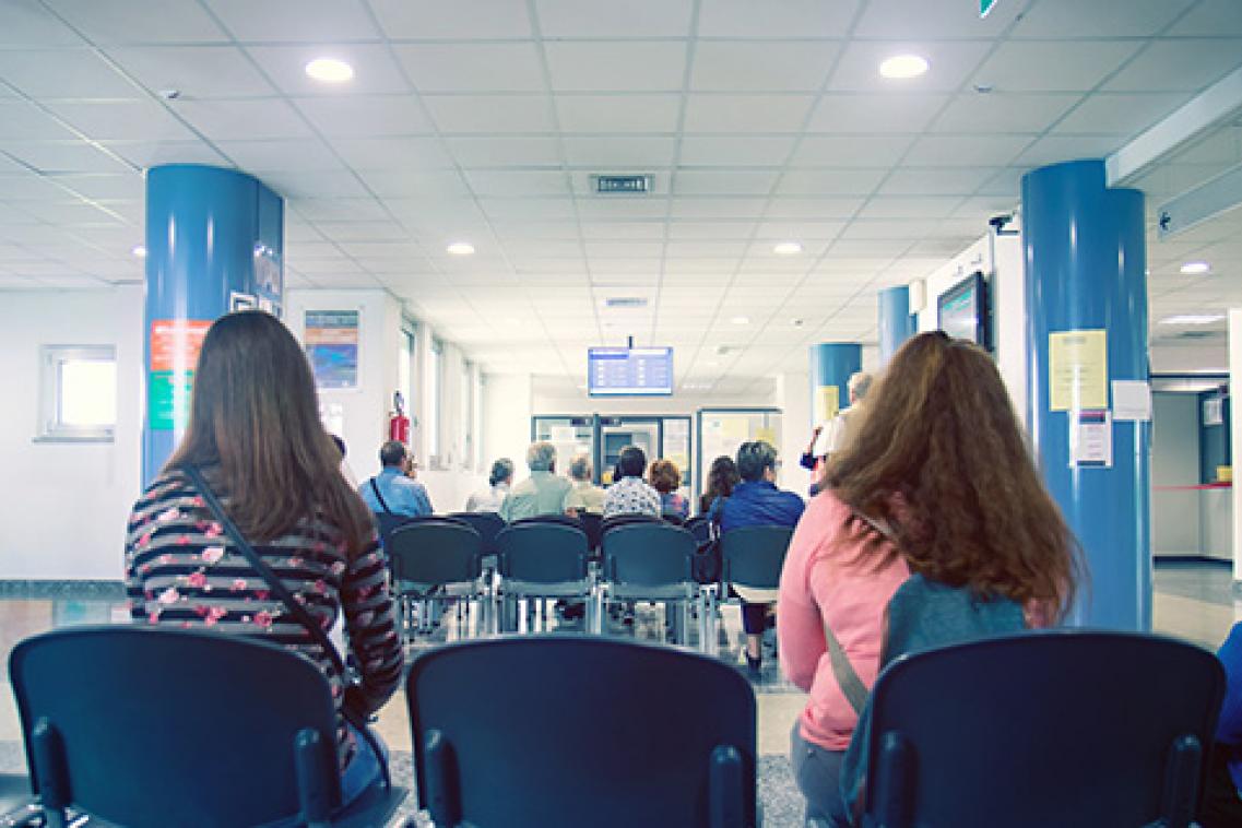 NHS waiting room