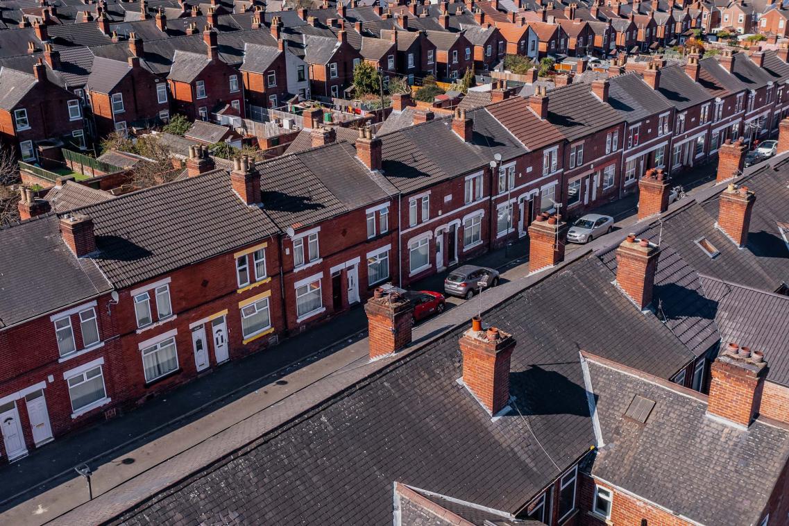 Row of terraced houses