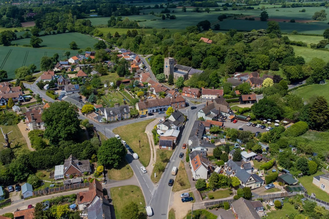 Town from above