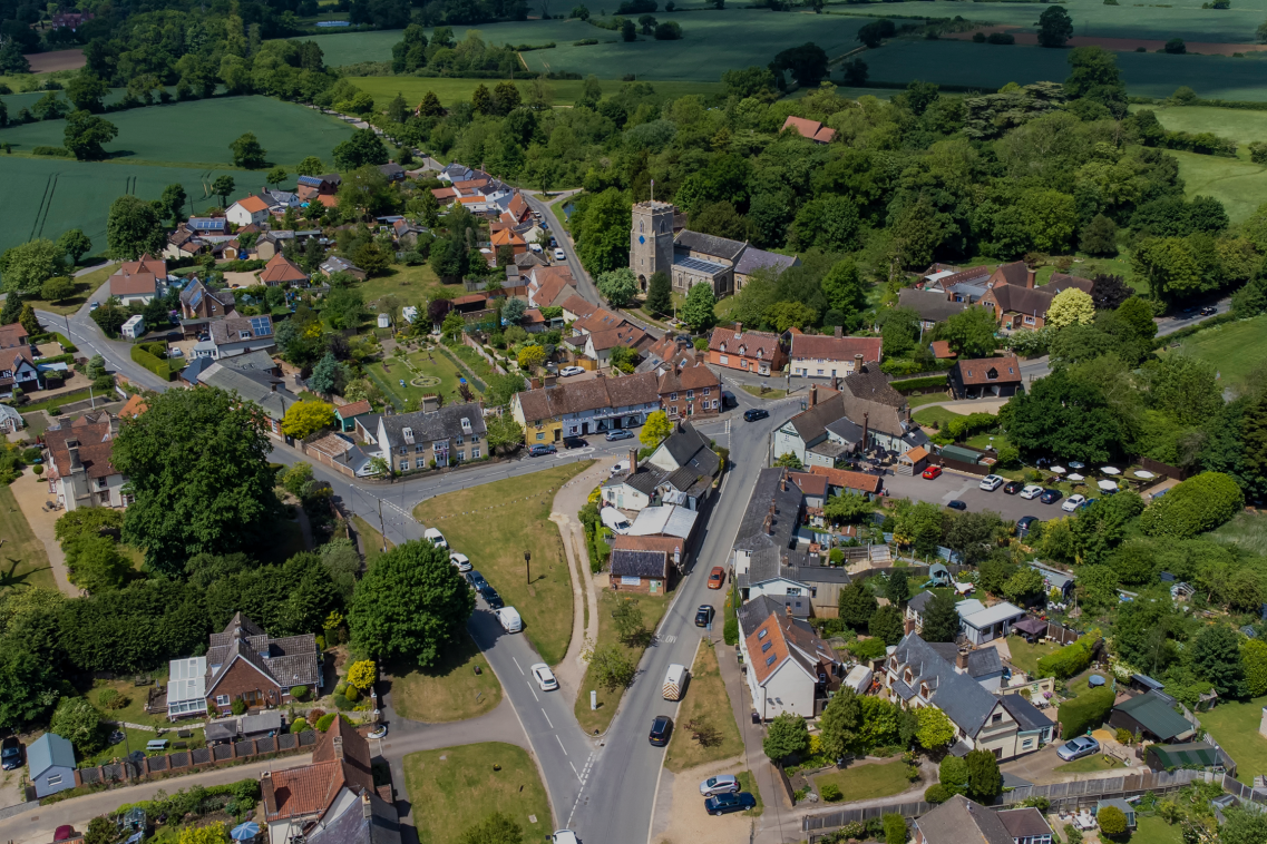 Town from above