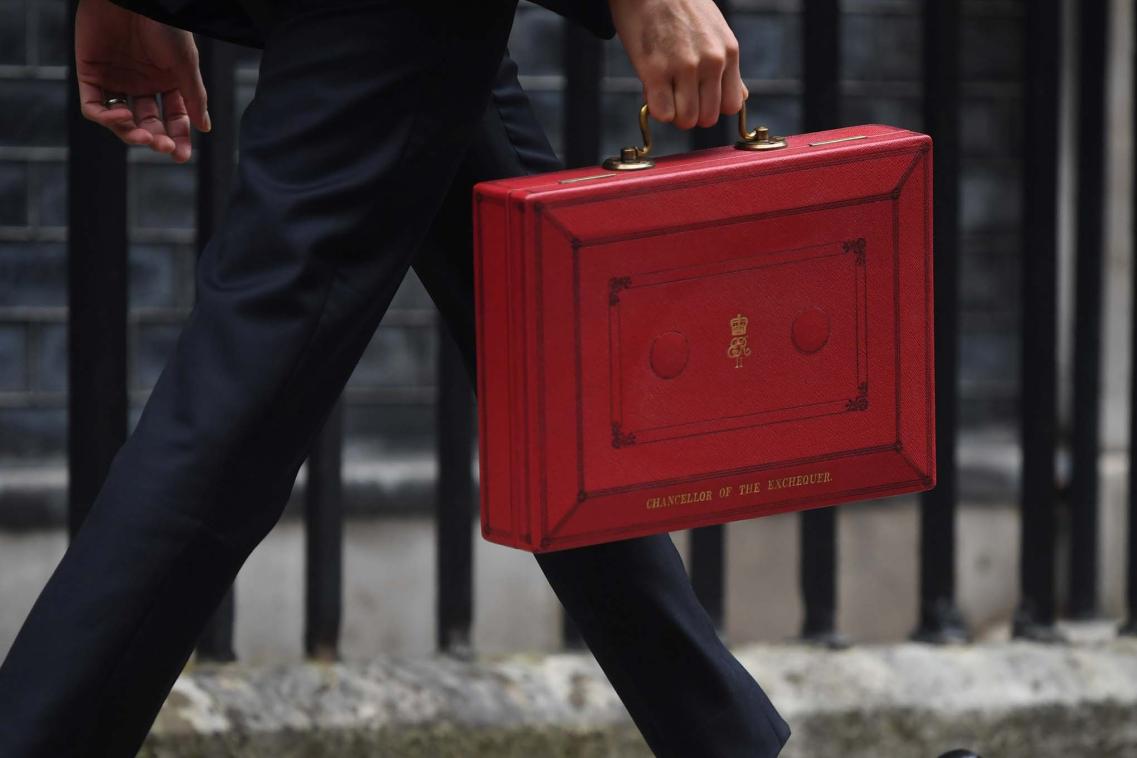 The chancellor's briefcase