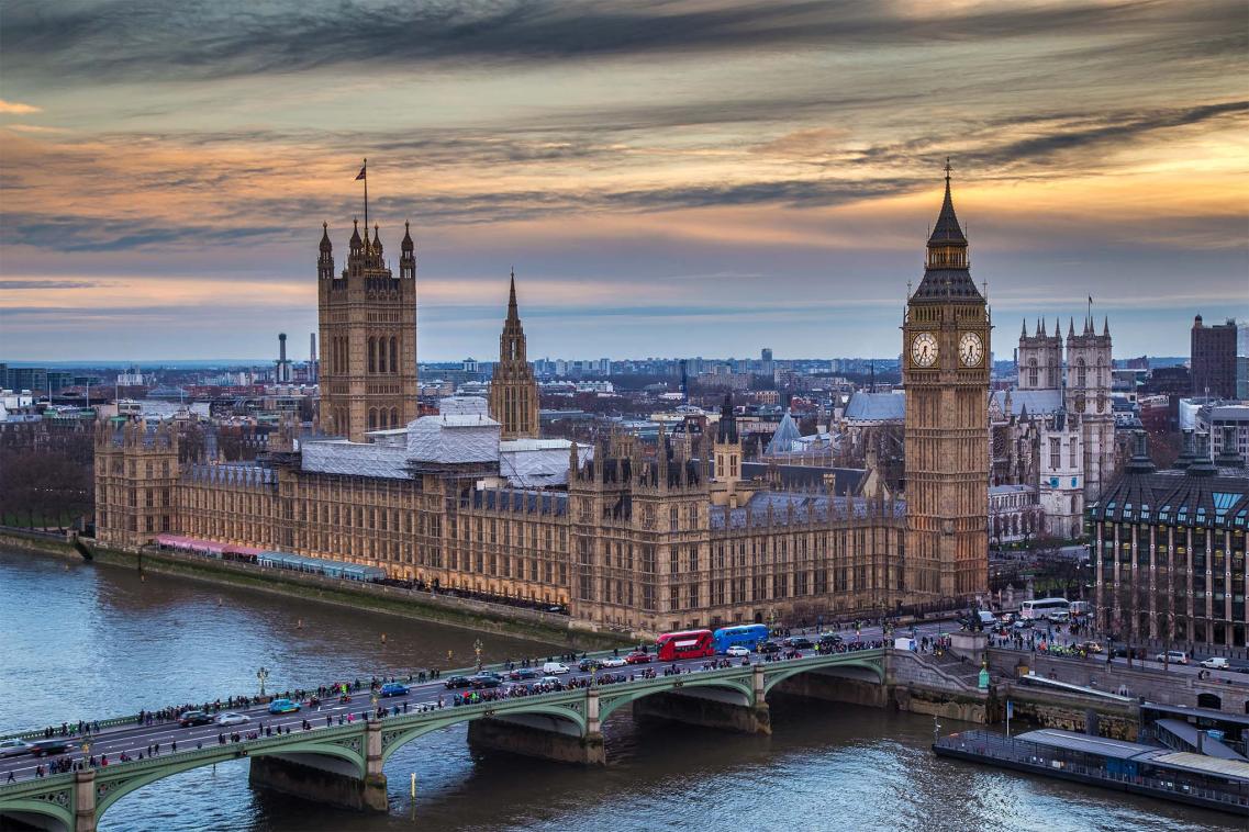 View of houses of parliament